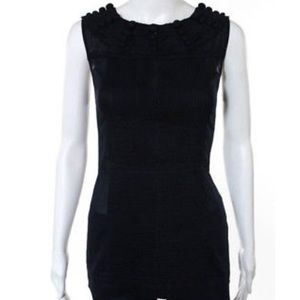 Tory Burch navy blue cotton blouse - size 8